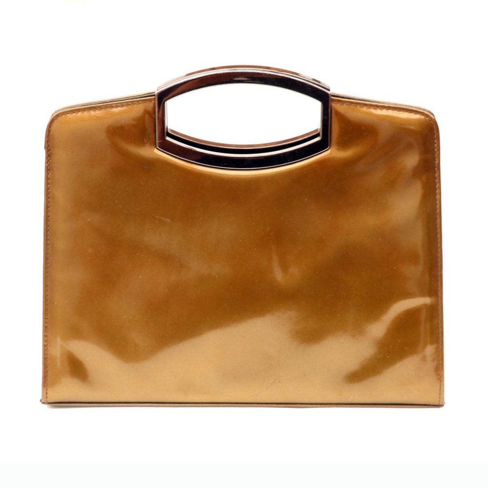 Stuart Weitzman patent leather bag